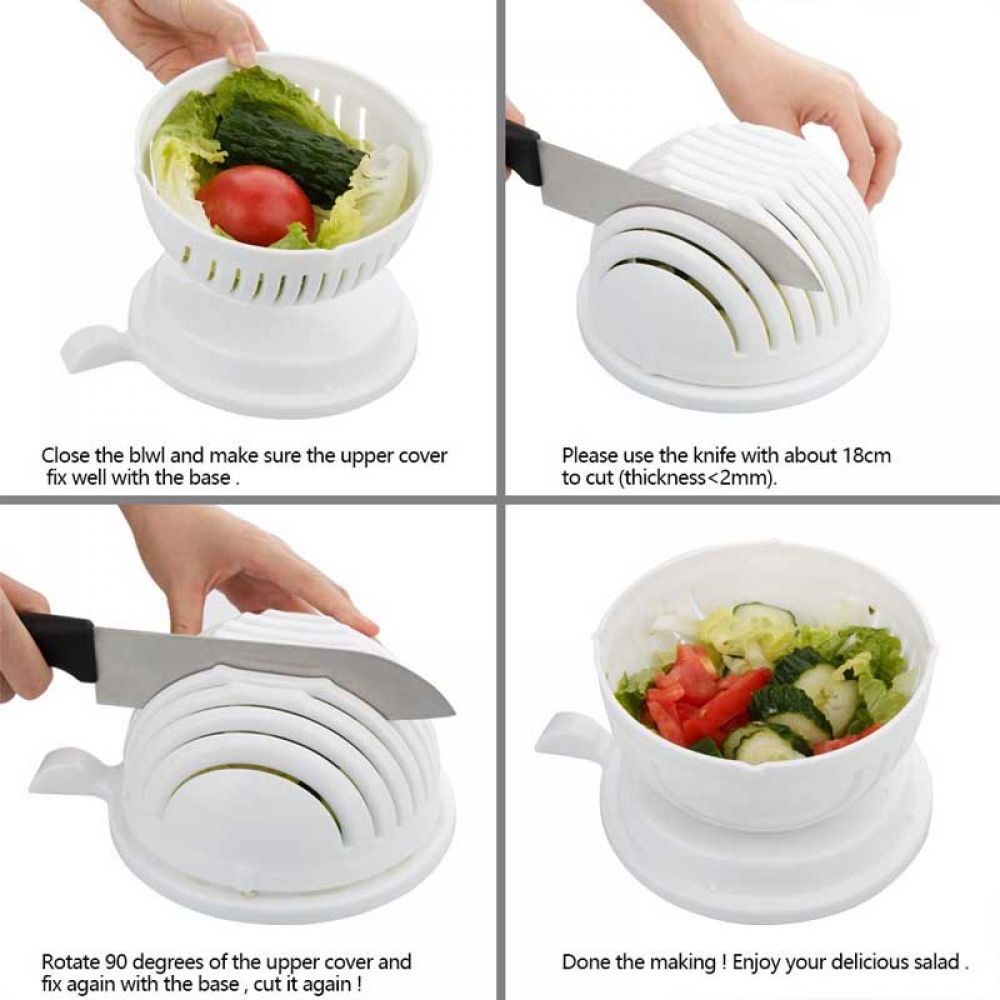 60 Second Salad Cutter Bowl